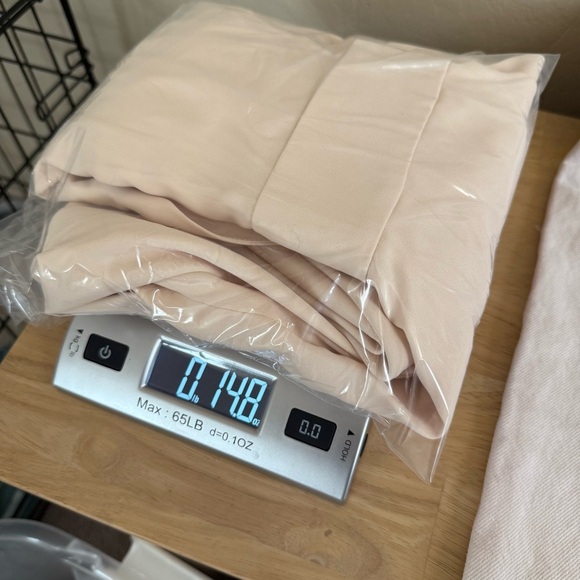 Fame and Partners V-Neck Cream Flutter Sleeve Dress - Picture 13 of 13